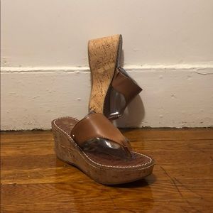Sam Edelman Cork Wedge Sandles